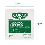 CURAD Thick Alcohol Prep Pads - 4 Box Set