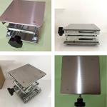 Stainless Steel Adjustable Lab Jack Scissor Lift