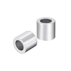 Aluminum Wire Rope Stop Sleeve Ferrule - 30 Pack