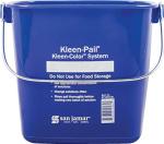 San Jamar Blue 6-Quart Cleaning Bucket
