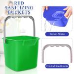 Irenare 12-Piece Sanitizer Bucket Set, 3 Quart