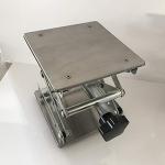 Stainless Steel Adjustable Lab Jack Scissor Lift