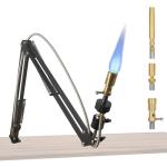 Propane/MAPP Gas Bunsen Burner Set with Flame Heads