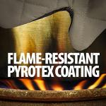 Chef Revival 17-Inch Flame-Resistant Oven Mitts, 2 Pack