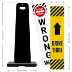 Sigo Drive-Thru Do Not Enter Sign Kit