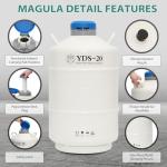 20L Aluminum Alloy Liquid Nitrogen Dewar