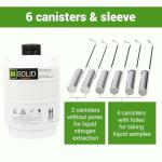 15L Cryogenic Liquid Nitrogen Dewar Tank with Bag