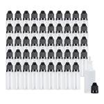 15ml Thin Tip Dropper Bottles - 50 Pack