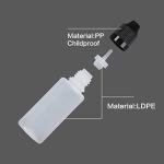 15ml Thin Tip Dropper Bottles - 50 Pack