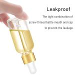 24-Pack 2 oz Clear Glass Dropper Bottles