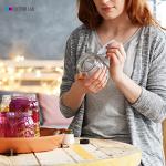 5 Pack 10ml Squeezable Plastic Dropper Bottles