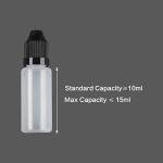 15ml Thin Tip Dropper Bottles - 50 Pack