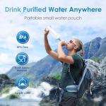 Waterdrop Gravity Filter Straw for Camping & Travel