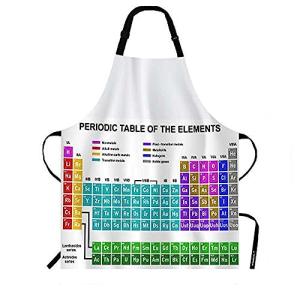 Periodic Elements Science Apron for Cooking & Chefs