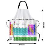 Periodic Elements Science Apron for Cooking & Chefs