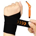 Goffing Ultra-Thin Left Wrist Brace for Support