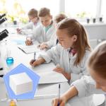 2000 Pcs Cellulose Weighing Paper Sheets - 4x4