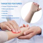 Wrist Support Compression Sleeves for Pain Relief