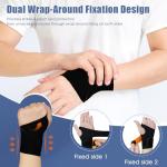 Goffing Ultra-Thin Left Wrist Brace for Support
