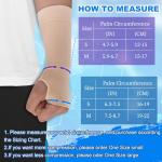 Wrist Support Compression Sleeves for Pain Relief