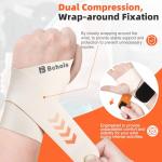 Ultra-Thin Ulnar Wrist Brace for Injury Relief