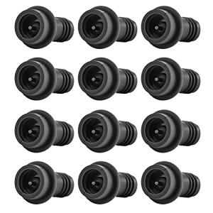 WOTOR Vacuum Wine Stoppers - 12 Reusable Sealers