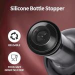 Rechargeable Electric Wine Saver Pump with Stoppers