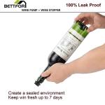 Wine Saver Pump with 4 Silicone Bottle Stoppers