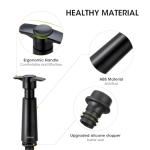 Aieve Wine Vacuum Pump with 4 Stoppers