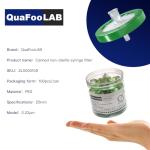 QuafooLAB 25mm PES Syringe Filters, 0.45μm, 100 Pack
