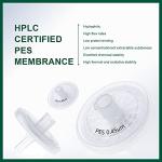 25mm PES Membrane Welded Syringe Filters, Pack of 20