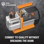 NAVAC NP7DP2 Dual-Stage Vacuum Pump Kit