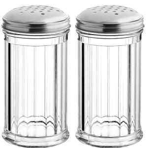 12 Oz Parmesan Cheese and Spice Shakers Set
