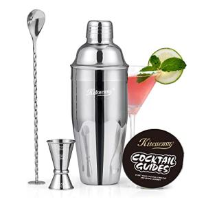 24oz Cocktail Shaker Set with Strainer & Jigger