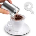 Stainless Steel Powder Shaker Set with Molds