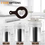 Stainless Steel Coffee Shaker Set with Stencils