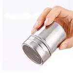 3-Piece Stainless Steel Powder Sugar Shaker Set