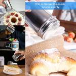 Stainless Steel Powder Shaker Set with Molds