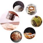 3-Piece Stainless Steel Powder Sugar Shaker Set