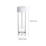 10PCS Clear Stool Specimen Collection Cups with Spoons