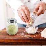 Glass Spice Shakers Set with Stainless Steel Tops