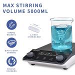 LACHOI 5.9" Magnetic Stirrer with LCD Display