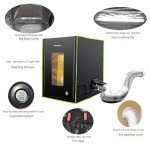3D Printer Enclosure with Ventilation & LED Light