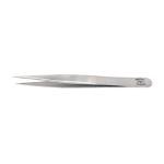 Stainless Steel Serrated Lab Forceps - 4.75in