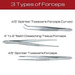 20-Piece Stainless Steel Dissection Kit Set