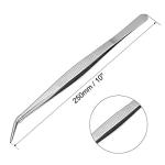 10-Inch Curved Stainless Steel Tweezers