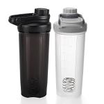 EYMPEU 2 Pack Leakproof 24oz Protein Shaker Bottles