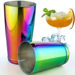 Stainless Steel 2-Piece Boston Cocktail Shaker Set