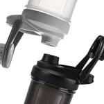 EYMPEU 2 Pack Leakproof 24oz Protein Shaker Bottles