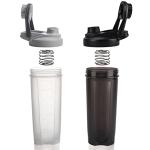 EYMPEU 2 Pack Leakproof 24oz Protein Shaker Bottles